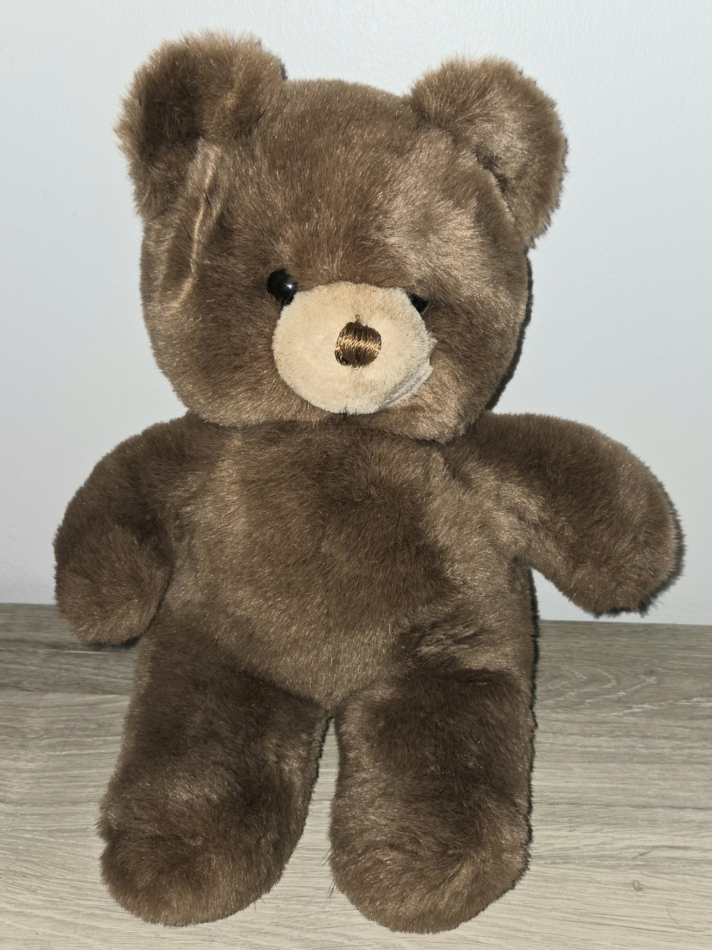 Vintage 1982 Jerry Elsner Teddy Bear Brown Plush Stuffed Animal Jerry's Pets